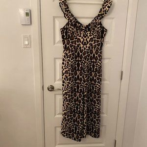 Guess leopard pantsuit